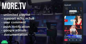 MORE.TV - cloud IPTV player (andoid)