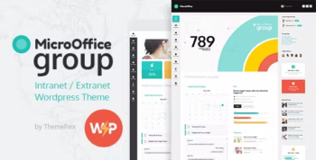Micro Office - Extranet & Intranet WordPress Theme