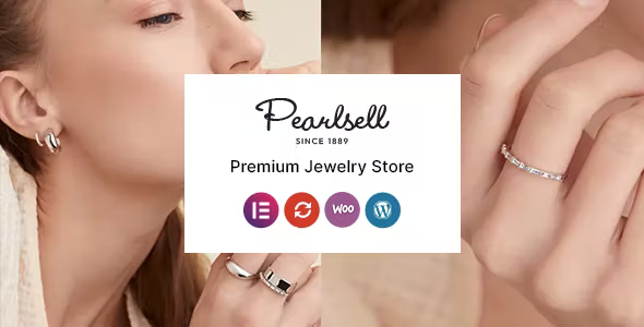 Pearlsell WP - Jewelry Elementor WooCommerce Theme