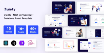 Quiety – Nextjs Software & IT Solutions Template