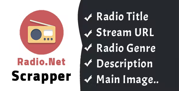 Radio.net Scraper