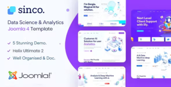 Sinco - Data Science & Analytics Joomla 4 Template