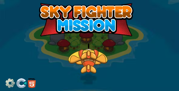 Sky Fighter Mission - Construct 2 Game