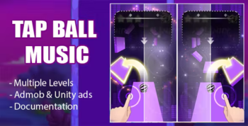 Tap Ball Music - (Unity - Admob)