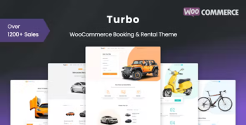 Turbo - WooCommerce Rental & Booking Theme