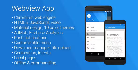 Universal Android WebView App
