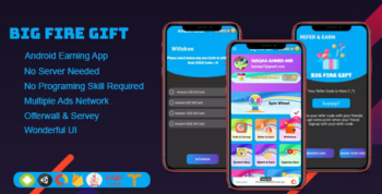 Big Fire Gift v1.0 - Best Android Earning App