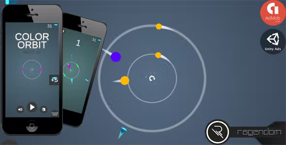 Color Orbit - Complete Unity Game + Admob