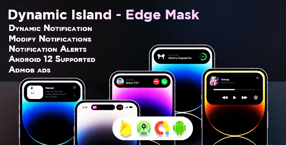 Edge Mask - Dynamic ILand Notification - iOS 16 - Dynamic Spot