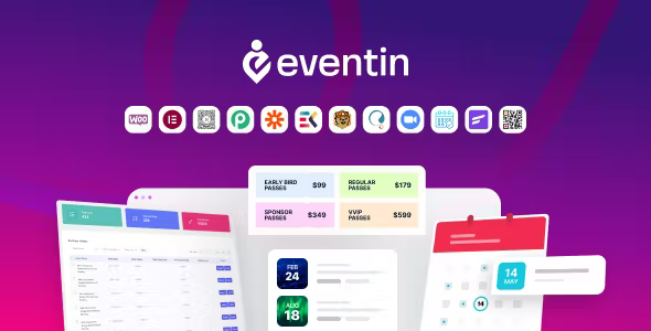 WordPress Event Manager, Event Calendar and Booking Plugin - WP Eventin Pro