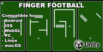 Finger Football - Unity Hyper Casual Soccer Game