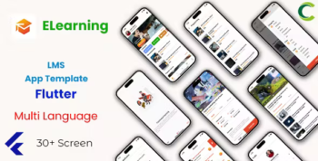 Flutter LMS App Template - Course App Template Flutter - Udemy Clone Flutter
