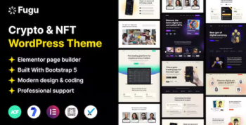 Fugu - NFT & Crypto WordPress Theme