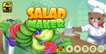 Healthy Salad Maker - Fun Chopping Game (Construct)
