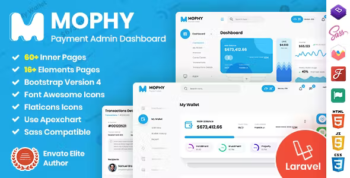 Mophy - Payment Laravel Admin Dashboard Template