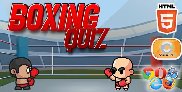 Quiz Boxing - HTML5 Game (Construct 3)