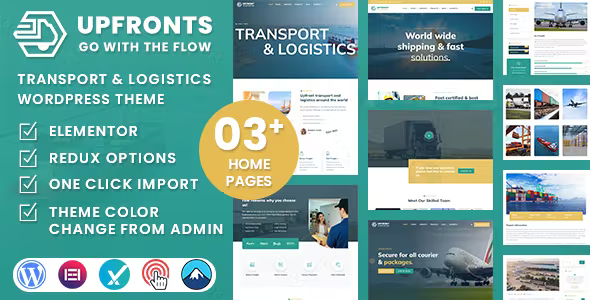 Upfronts - Transport and Logistics WordPress Theme