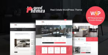 Good Homes - A Contemporary Real Estate WordPress Theme