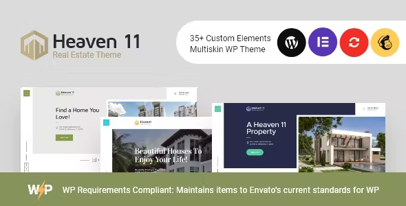 Heaven11 - Property & Apartment Real Estate WordPress Theme