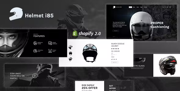 Helmeti85 - Helmet Store Shopify Theme