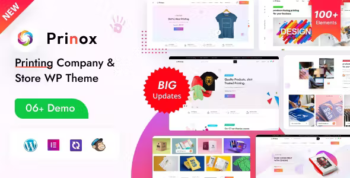 Prinox - Printing Services WordPress Theme