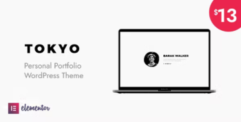 Tokyo - Personal Portfolio WordPress Theme