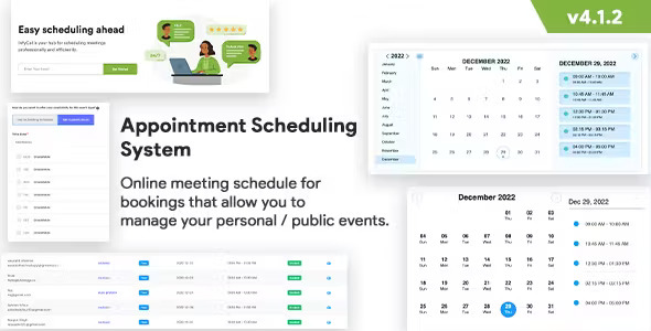 Appointment Scheduling System - Meetings Scheduling - Calendly Clone - Online Appointment Booking