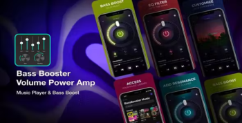 Bass Booster - Volume Booster – Android app with Admob +Facebook