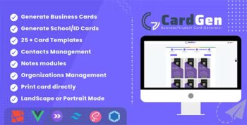 CardGen - Business or ID Card Generator