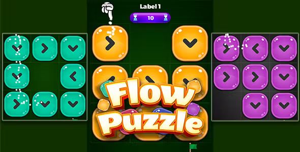 Flow Puzzle - Cross Platform Puzzle Game