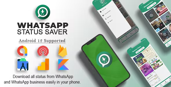 Whatsapp Status Saver & WhatsApp Business with Admob ads