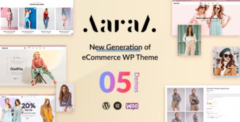 Aaraa - Responsive Multipurpose Woocommerce Theme