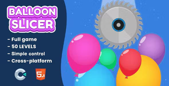 Balloon Slicer - HTML5 Game - Construct 3