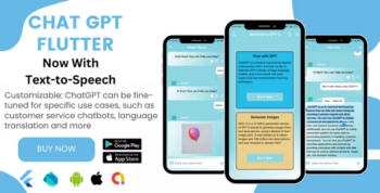 ChatGPT Image and Text Generation Flutter-GPT