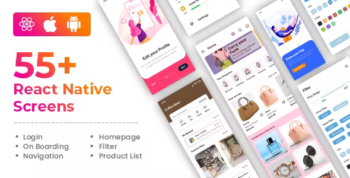 EASY - React Native all necessary Multiple Screens