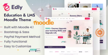 Edly - LMS Courses & Education Moodle 5 Theme