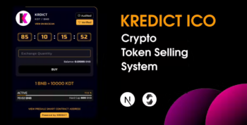 KREDICT - ICO Crypto Token Selling System