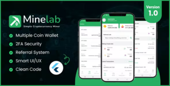 MineLab - Cloud Crypto Mining Mobile Application