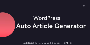 OpenAI Article Writer - GPT-3