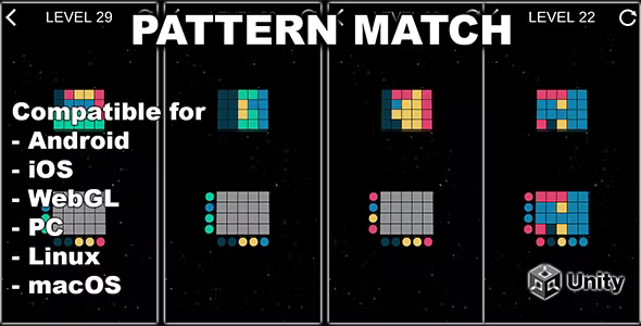 Pattern Match - Unity Color Puzzle Game
