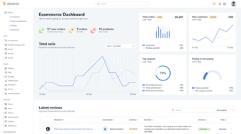 Phoenix – Admin Dashboard & WebApp Template