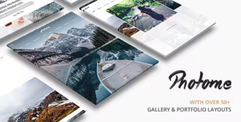 PhotoMe - Photography Portfolio WordPress