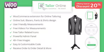 Tailor Online - WooCommerce Plugin for Online Custom Tailoring