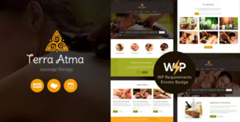 Terra Atma - Spa & Massage Salon Wellness WordPress Theme