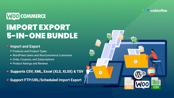 All-in-one WooCommerce Import Export Suite - WebToffee