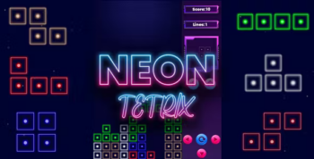 Neon Tetrix - Cross Platform Puzzle Game