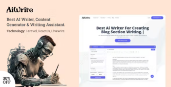 AiWrite - Best AI Writer, Content Generator & Writing Assistant Tools