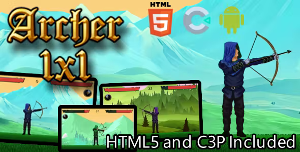 Archer 1x1 HTML5/Construct 3 Game