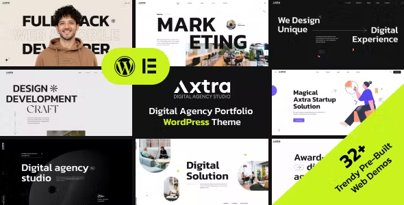 Axtra - Digital Agency Creative Portfolio Theme