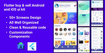 Buy and Sell Flutter Ecommerce Ui Kit